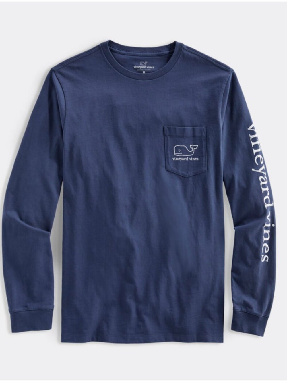 Navy Vineyard Vines Long Sleeve T-Shirt